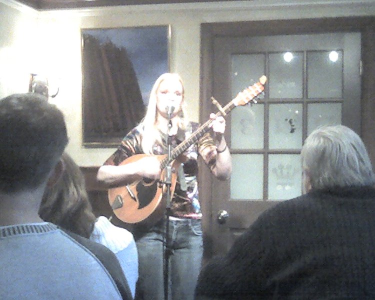 Beth Patterson at the Old Brogue