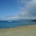 16 Ka'anapali Beach rainbow
